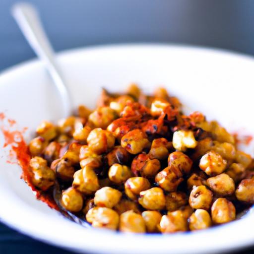 Crunchy Roasted Chickpeas with Smoky Paprika Twist