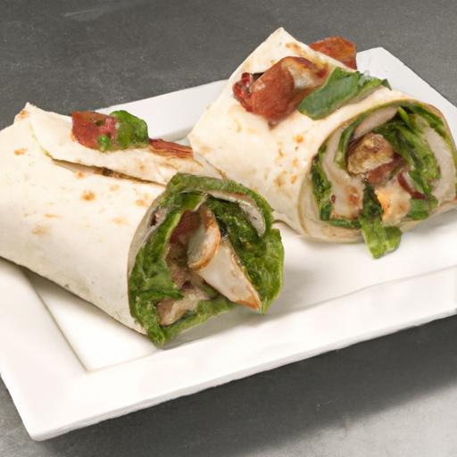 Crisp Chicken Caesar Wraps: A Fresh Twist on a Classic!