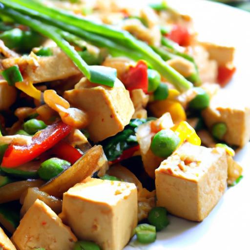 Vibrant Tofu Stir-Fry: A Colorful Veggie-Packed Delight