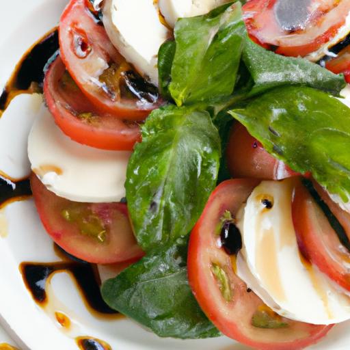 Caprese Salad with Balsamic Glaze: A Fresh Italian Classic