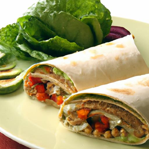 Savor the Flavor: The Ultimate Grilled Veggie & Hummus Wrap