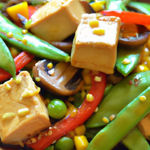 Vibrant Tofu Stir-Fry: A Colorful Veggie-Packed Delight