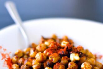 Crunchy Roasted Chickpeas with Smoky Paprika Twist