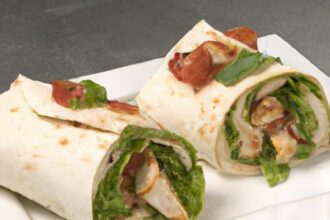 Crisp Chicken Caesar Wraps: A Fresh Twist on a Classic!