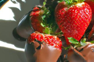 Decadent Delight: The Art of Dark Chocolate Strawberries