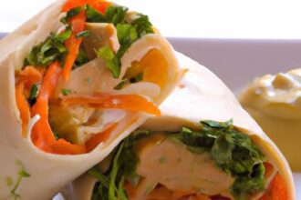 Savor the Flavor: The Ultimate Grilled Veggie & Hummus Wrap