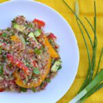 Nourish Your Day: Quinoa and Roasted Veggie Salad Delight
