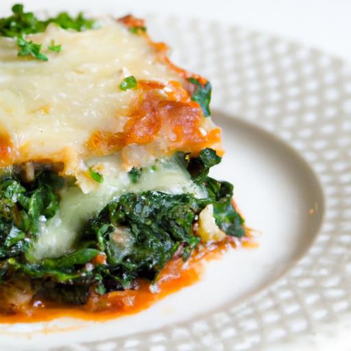 Spinach-Powered Vegetarian Lasagna: A Healthy Twist on Tradition