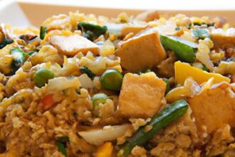 Golden Delight: How to Make Perfect Fried Rice with Tofu