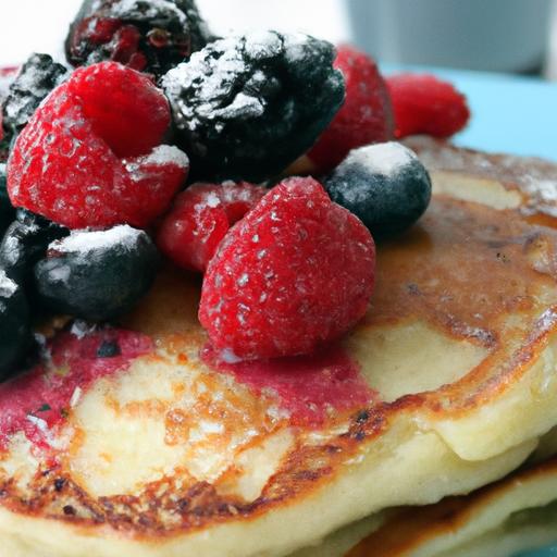 Fluffy Coconut Flour Pancakes with Fresh⁤ Berry Bliss