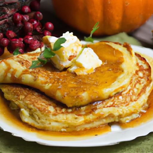 Wholesome Low-Carb Pumpkin Spice Pancakes to Savor