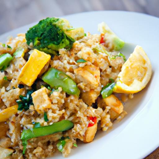 Golden Delight: How to Make Perfect Fried Rice with Tofu