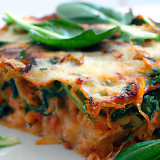 Spinach-Powered Vegetarian Lasagna: A Healthy Twist on Tradition