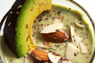 Creamy Avocado & Coconut Milk Smoothie: Nutritious Bliss