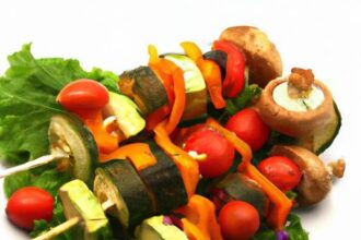 Sizzling Veggie Kabobs: Colorful Bites of Garden Goodness
