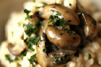 Decadent Mushroom Risotto Recipe: Creamy Comfort in Every Bite