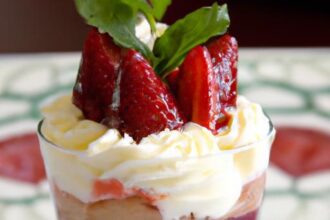 Layers of Delight: The Ultimate Strawberry Cheesecake Trifle