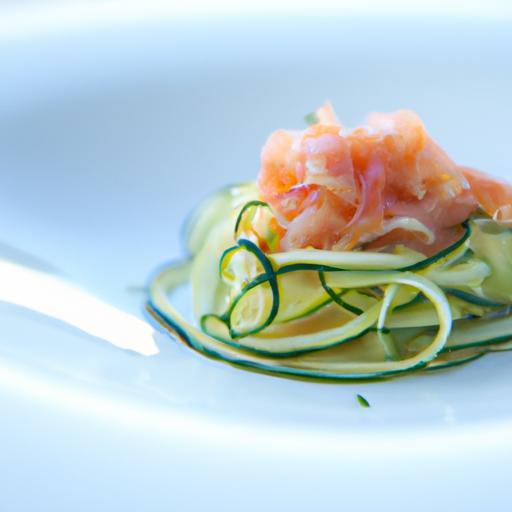 Zucchini Noodles with Smoked Salmon: A Gourmet Twist