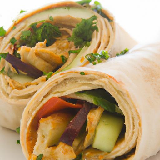 Savor the Flavor: Grilled Veggie & Hummus Wrap Recipe Guide