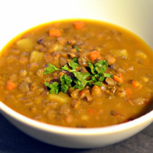 Hearty Vegan Lentil Soup: Nutritious Comfort in a Bowl