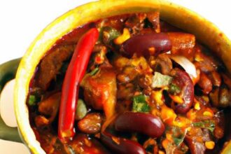 Hearty Vegetarian Chili in a Thermos: Warm Meals Anywhere