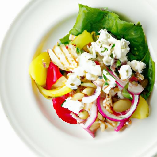 fresh & Flavorful Orzo Salad with Creamy Feta Delight