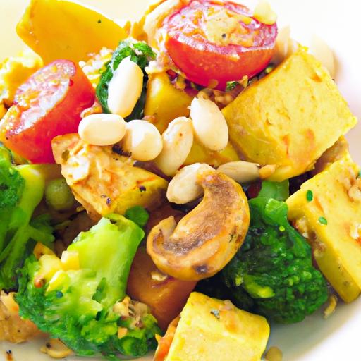 Wholesome Tofu Scramble: Veggie-Packed Breakfast boost