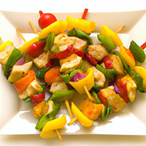 Sizzling Veggie Kabobs: Colorful Bites of Garden Goodness