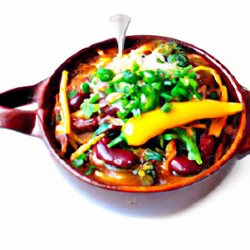 Hearty Vegetarian Chili in a Thermos: warm Meals Anywhere