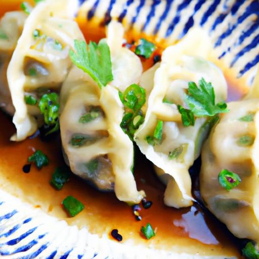 Delicious Shrimp & Veggie Dumplings: A Flavorful Delight