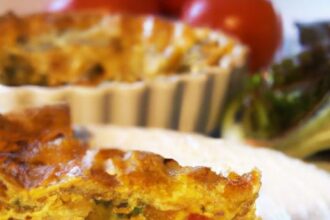 Veggie-Packed Crustless Quiche: A Light, Savory Delight