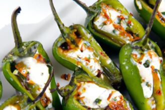 Cream Cheese-Stuffed Jalapeños: Spicy Bites with a Creamy Twist