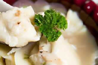 Comfort in a Bowl: The Art of Chicken and Dumplings