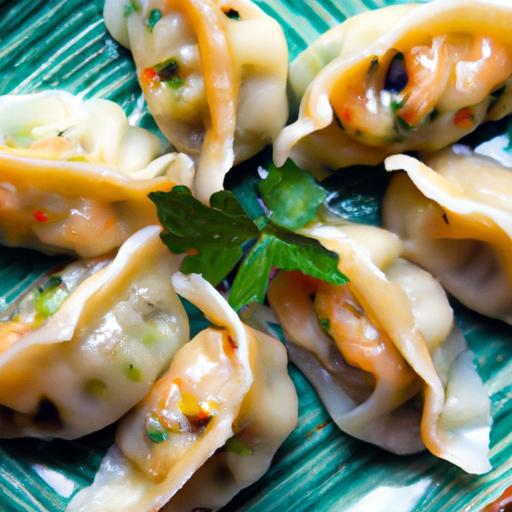 Delicious Shrimp & Veggie Dumplings: A Flavorful Delight