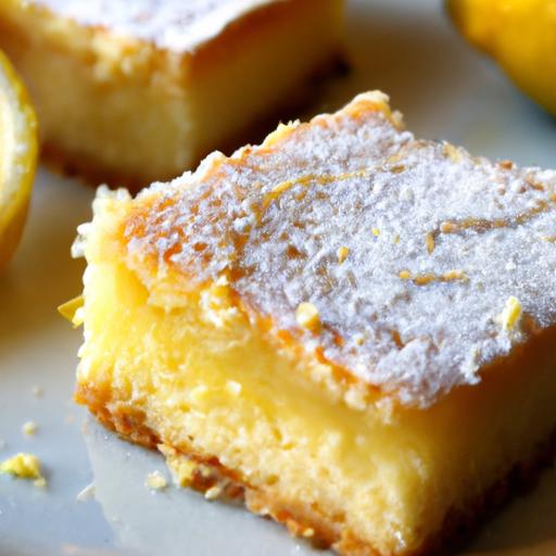 Zesty Lemon Bars Recipe: Tangy Treats Made Simple & Sweet