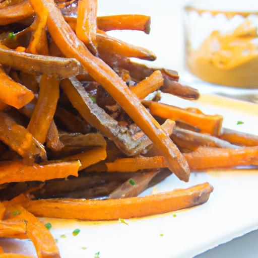 Sweet Potato Fries & Tahini Dip: A Deliciously Bold Duo