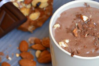 Cozy Keto Hot Chocolate with Creamy Almond Milk Bliss