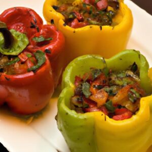 Flavor-Packed Veggie-Stuffed Mini Bell Peppers to Try Today