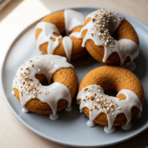 Almond Flour Donuts with Glaze