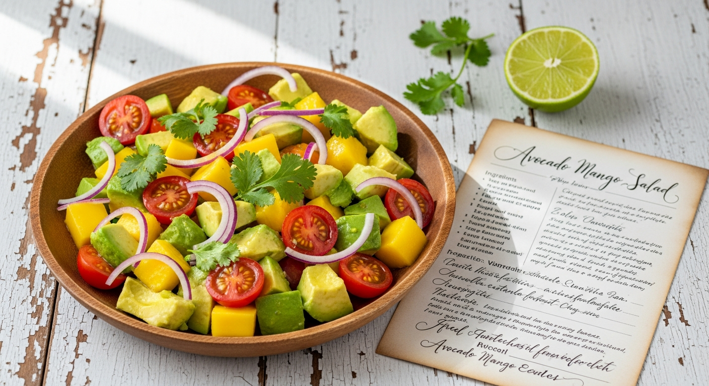 Avocado Mango Salad Recipe