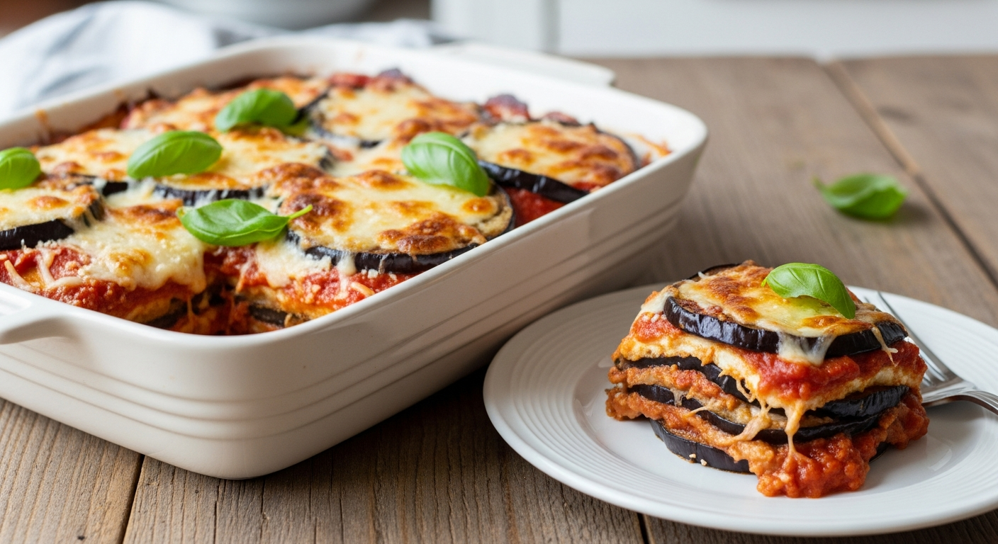 Baked Eggplant Parmesan
