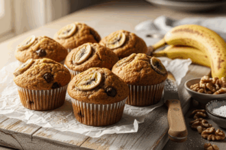 Banana Bread Muffins