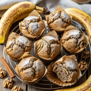  Banana Bread Muffins 
