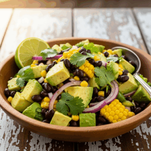 Black Bean Corn Avocado Salad