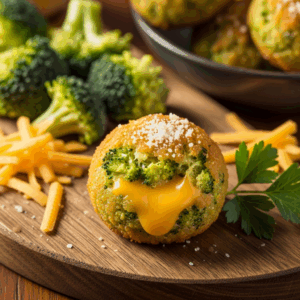 Broccoli and Cheese Snack