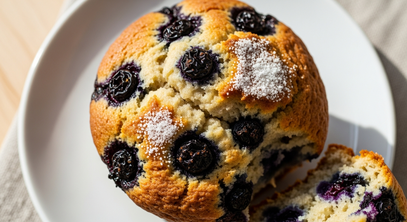 Keto Blueberry Muffin