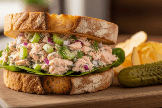 Salmon Salad Sandwich