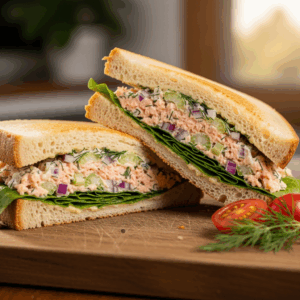 Salmon Salad Sandwich