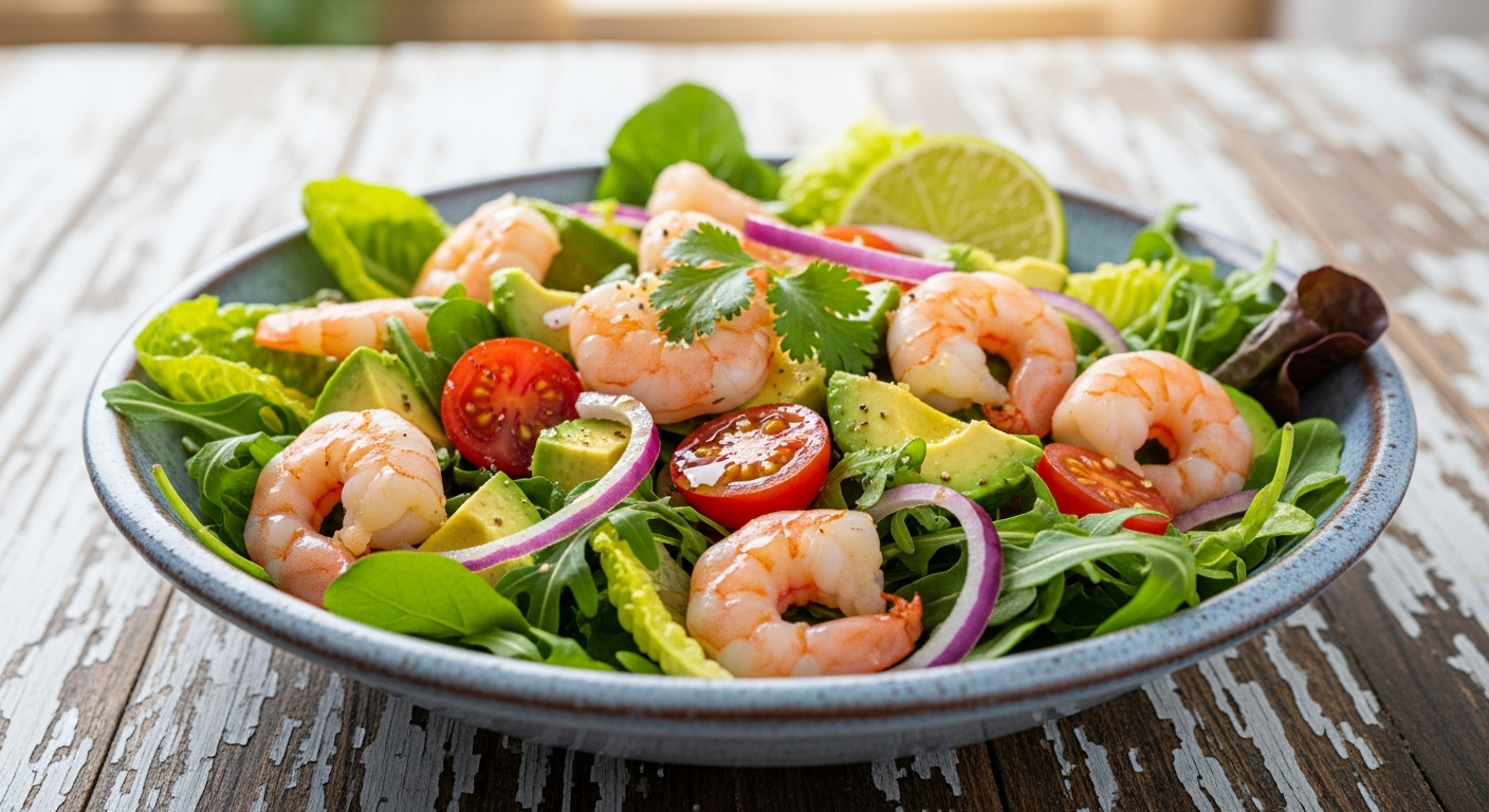 Shrimp and Avocado Salad
