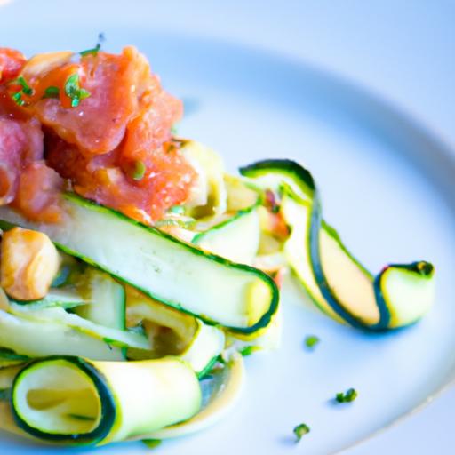 Zucchini ⁢noodles with⁣ Smoked Salmon: A Fresh ⁤Flavor Twist